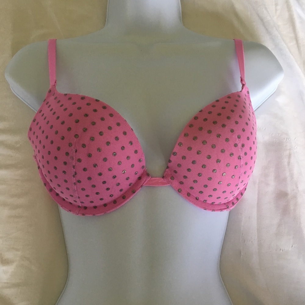 Victoria’s Secret pink push up bra size 36B